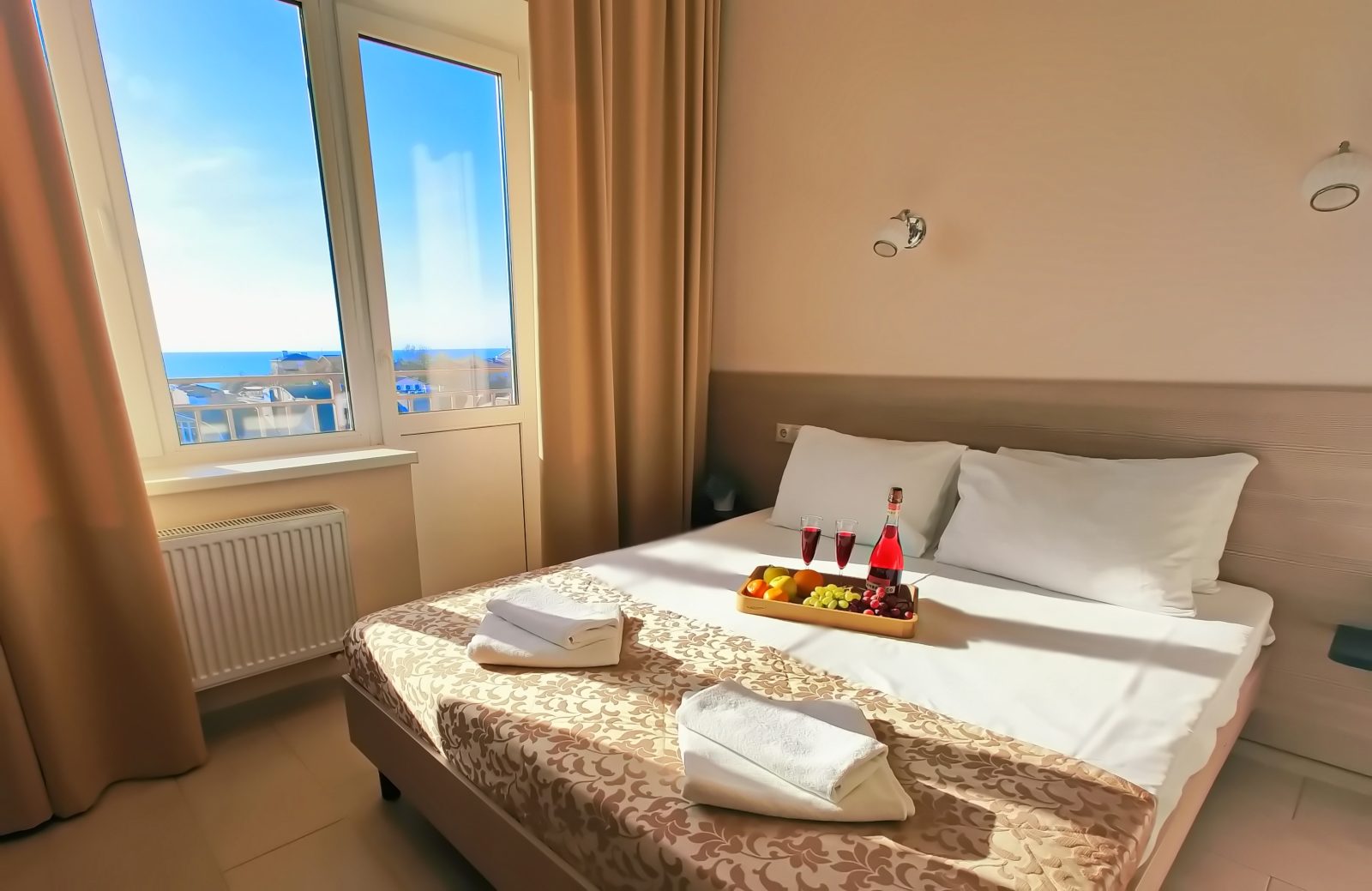 2х местный полулюкс с балконом и видом на море